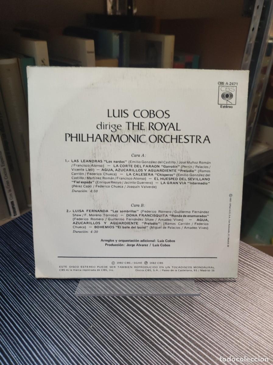 Discos de vinilo: ZARZUELA LUIS COBOS . - Foto 2