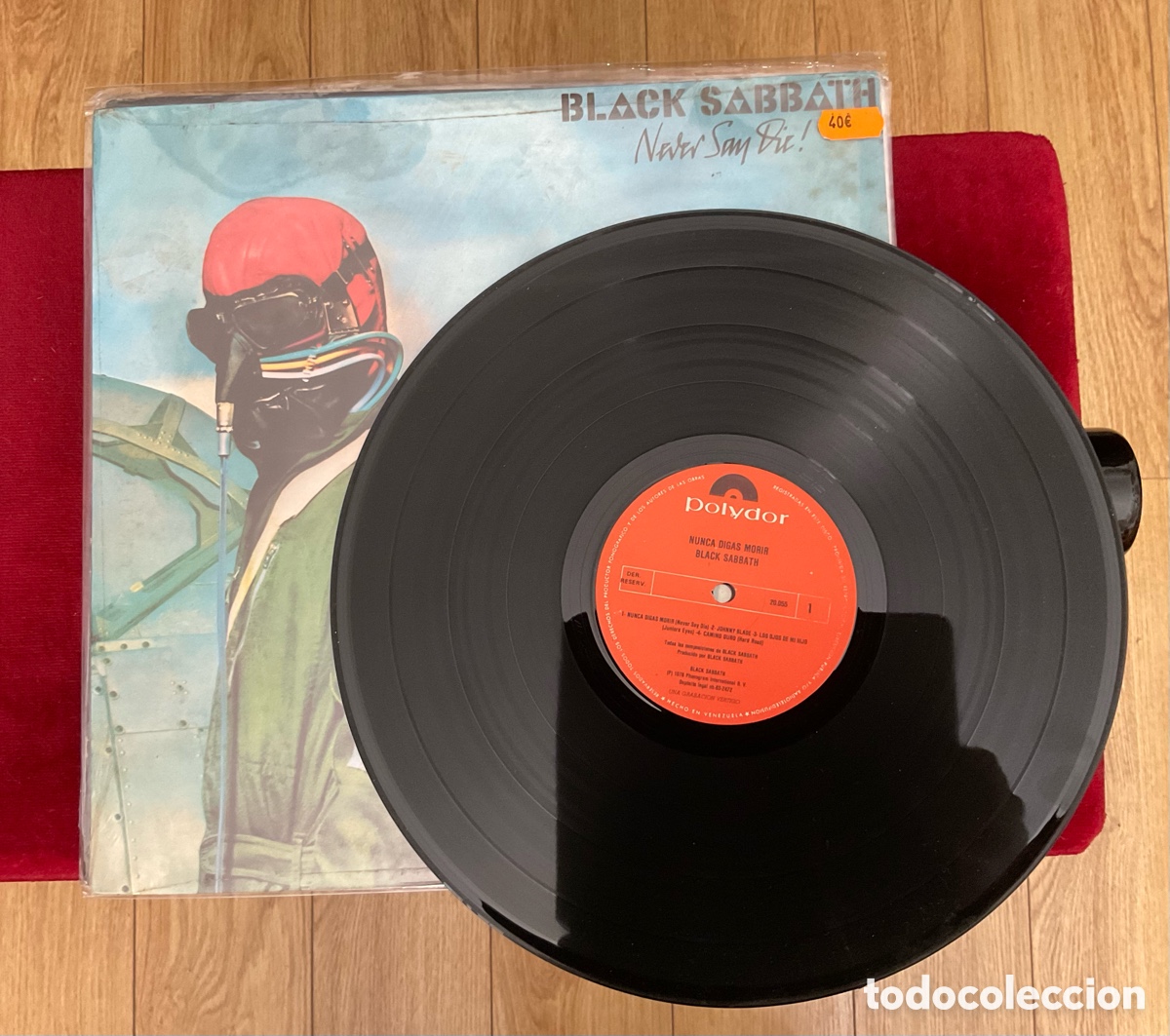Discos de vinilo: BLACK SABBATH. Never Say Die. VENEZUELA. - Foto 3