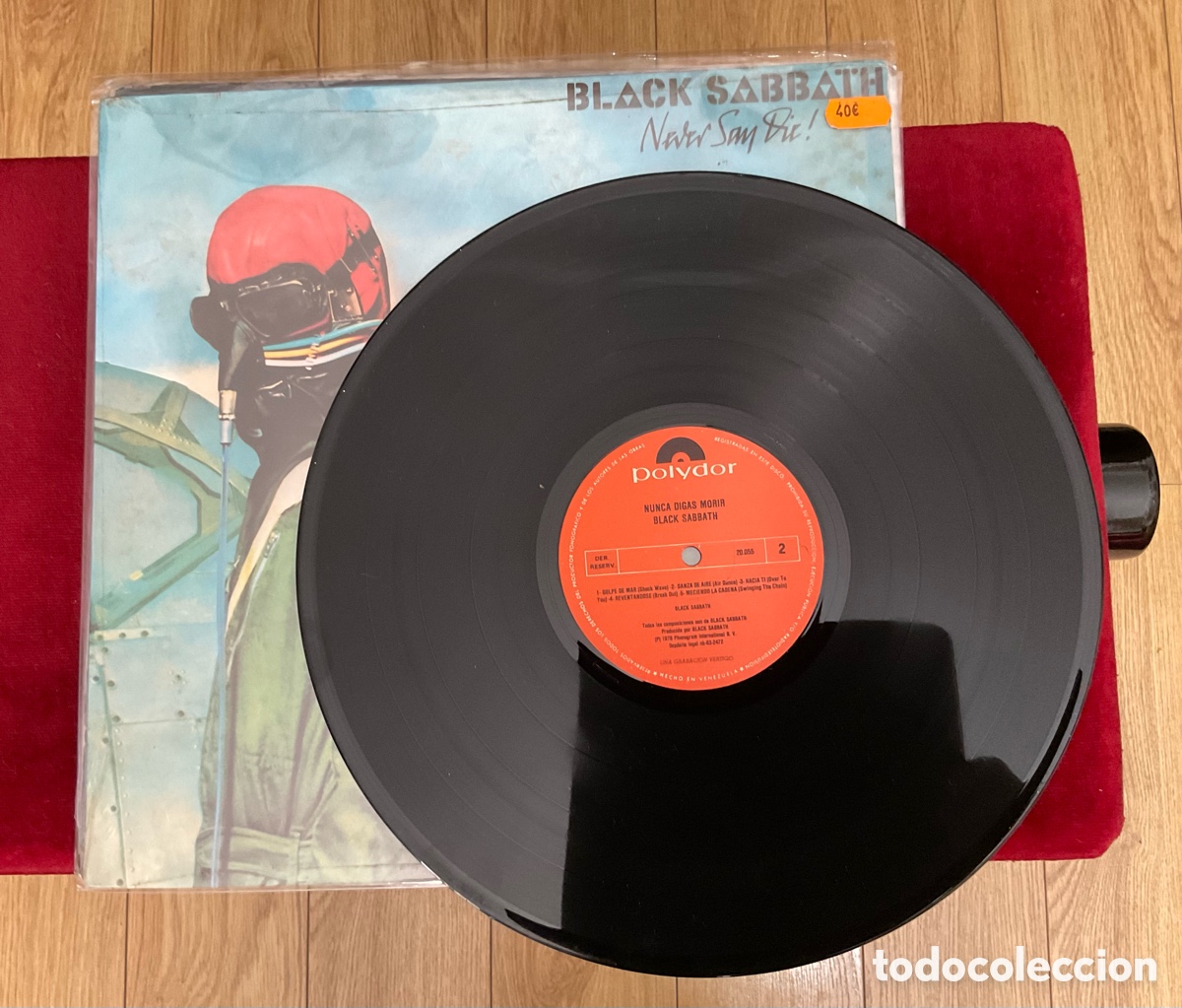 Discos de vinilo: BLACK SABBATH. Never Say Die. VENEZUELA. - Foto 4