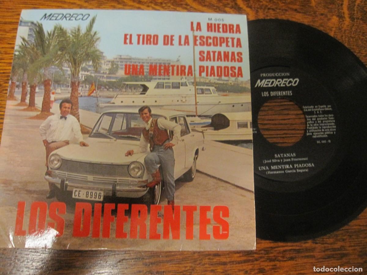 Discos de vinilo: LOS DIFERENTES &rdquo;La Hiedra&rdquo; + 3. EP. 1969 - Foto 1
