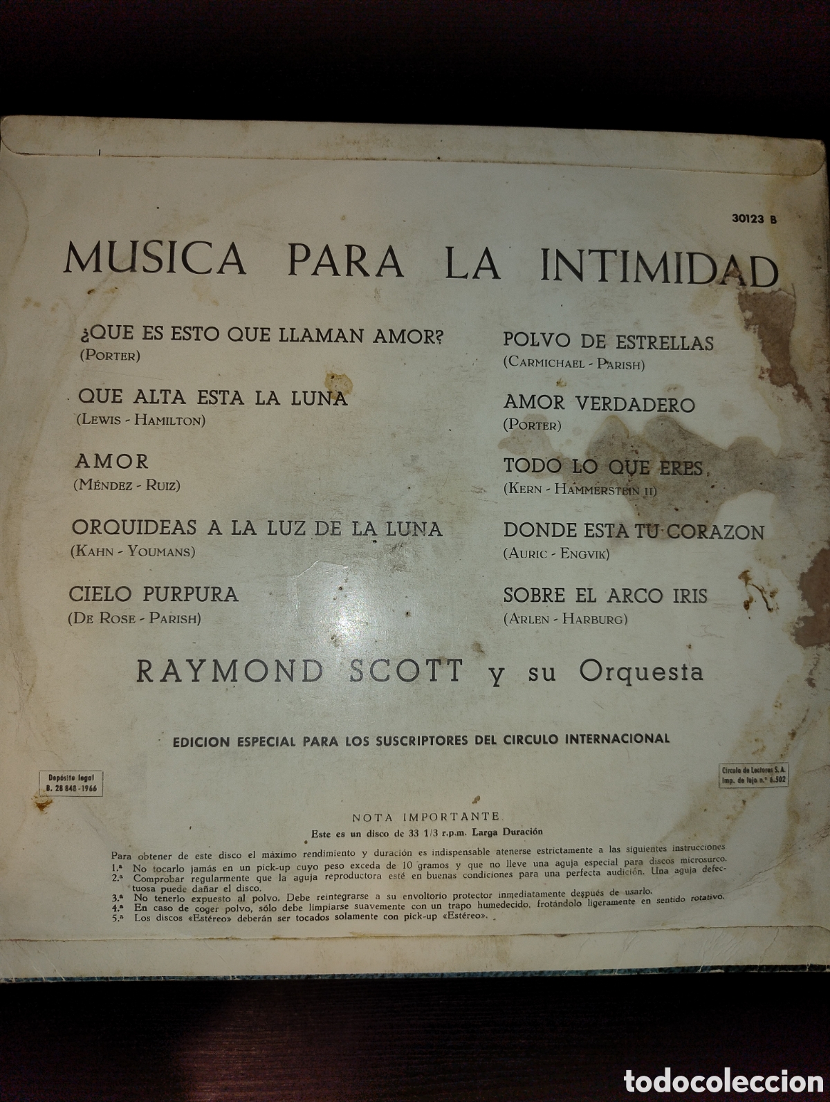 Discos de vinilo: Raymond Scott y su orquesta - Foto 2