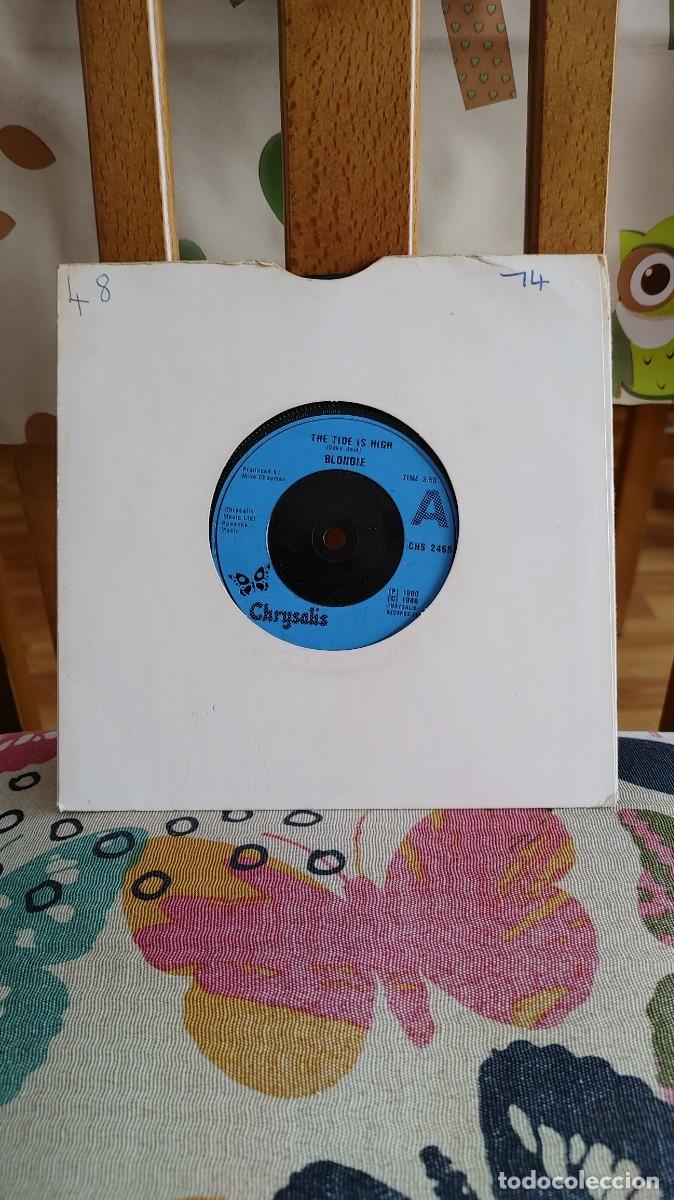 Discos de vinilo: BLONDIE-SINGLE THE TIDE IS HIGH - Foto 1
