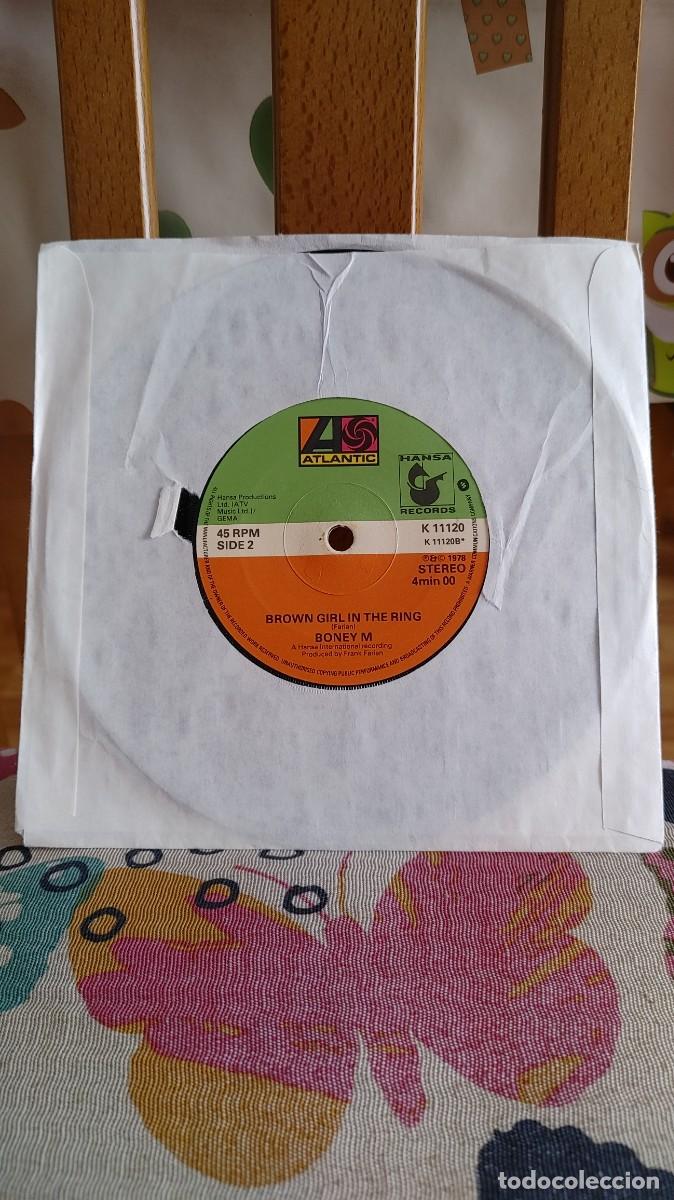 Discos de vinilo: BONEY M-SINGLE RIVERS OF BABYLON - Foto 2