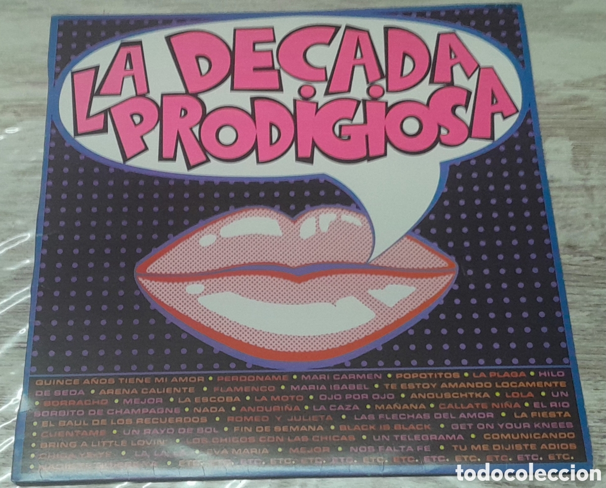 Discos de vinilo: LA DECADA PRODIGIOSA - LA DECADA PRODIGIOSA - HISPAVOX 1985 - Foto 1