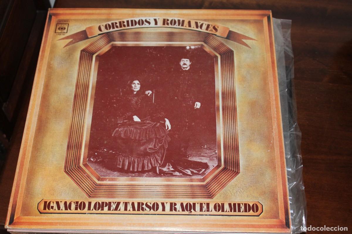 Discos de vinilo: CORRIDOS Y ROMANCES - IGNACIO LOPEZ TARSO Y RAQUEL OLMEDO - 2 DISCOS - Foto 1
