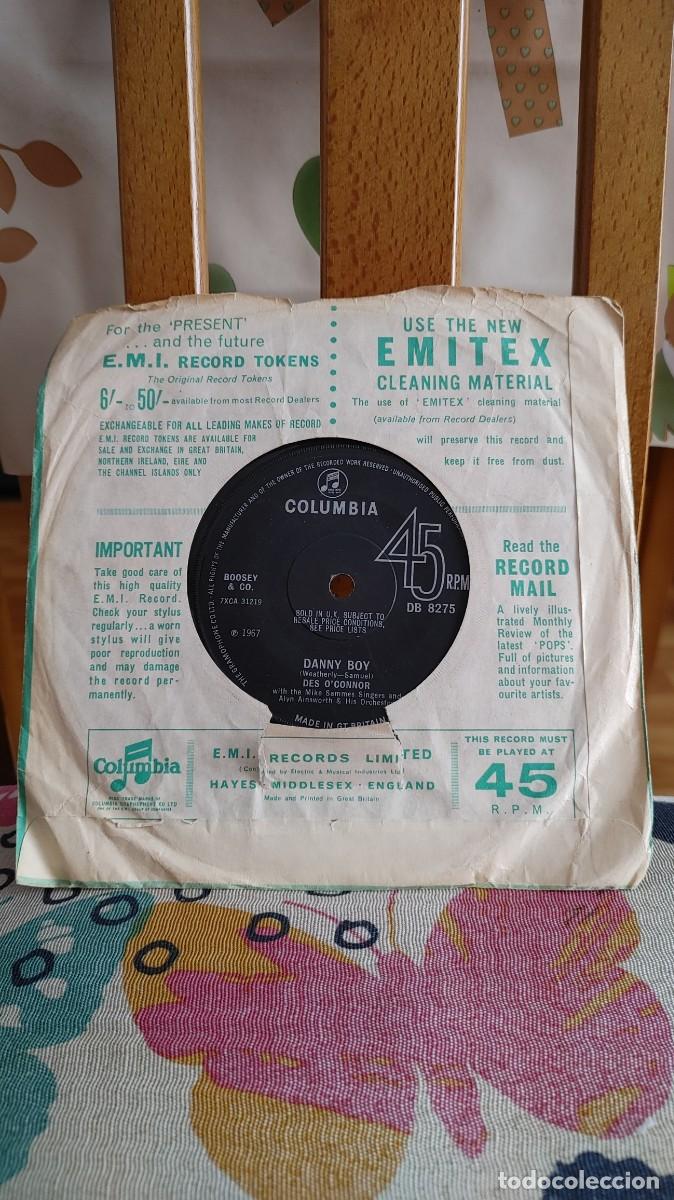 Discos de vinilo: DES O&acute;CONNOR-SINGLE CARELESS HANDS - Foto 2