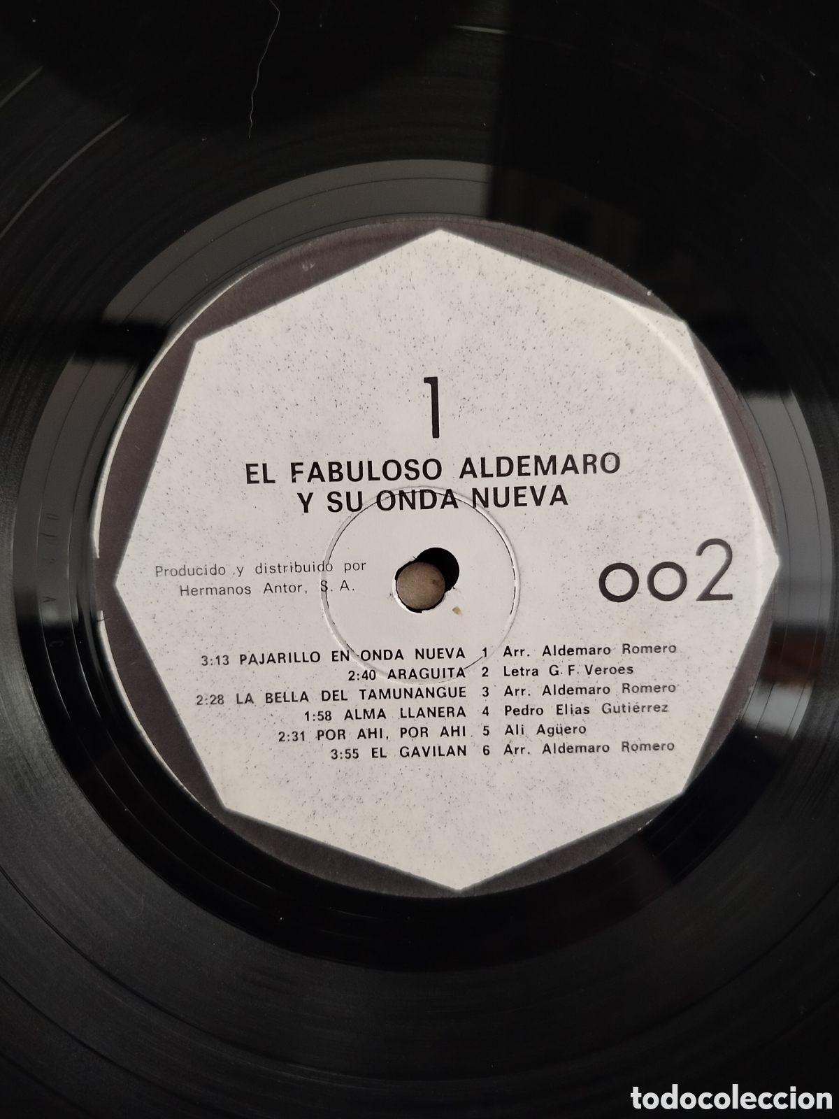 Discos de vinilo: Fabuloso Aldemaro y Onda Nueva - Foto 3