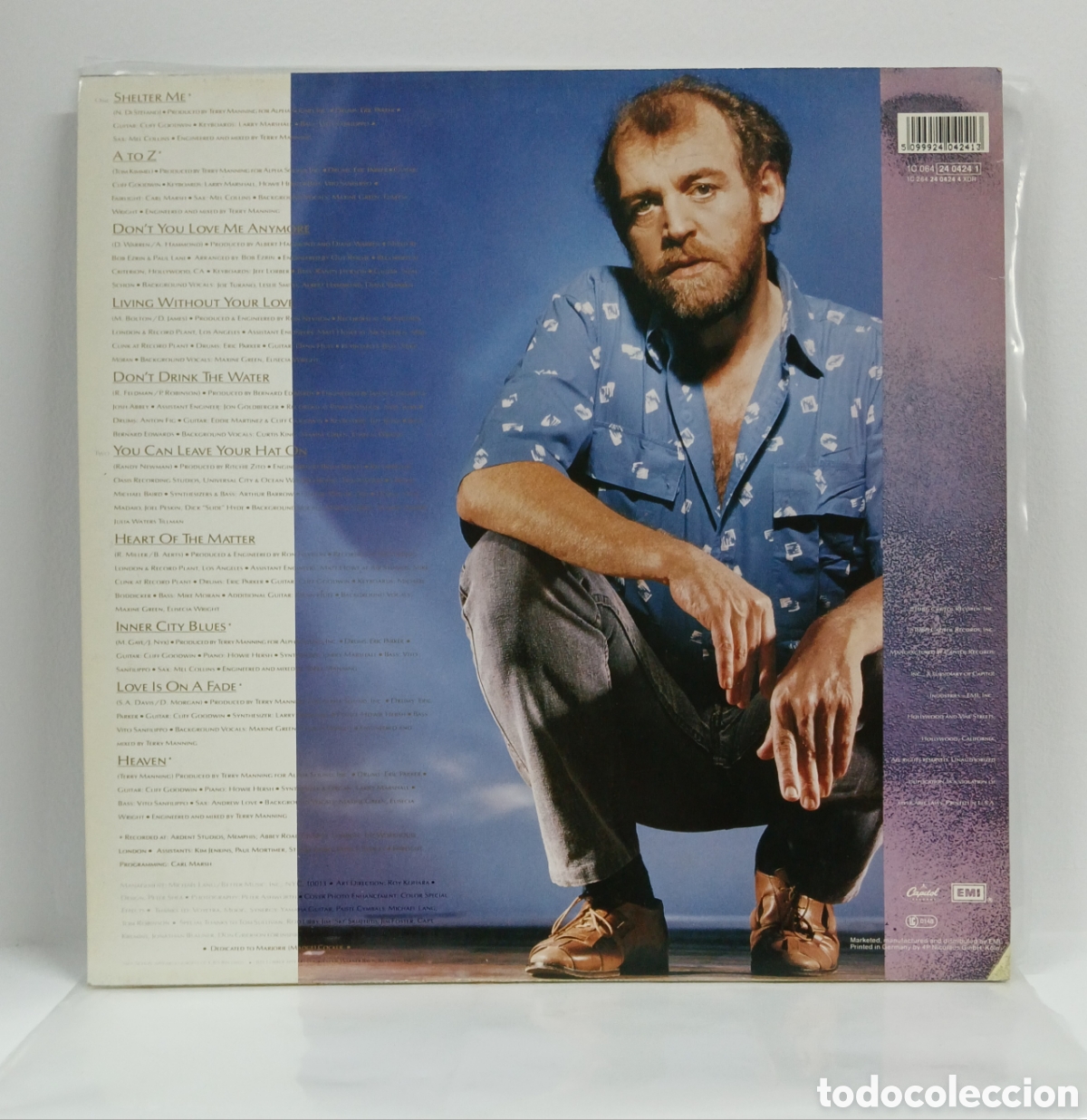 Discos de vinilo: JOE COCKER &rdquo;COCKER&rdquo; LP. ORIG. GERMANY. 1986 (VG+) - Foto 2