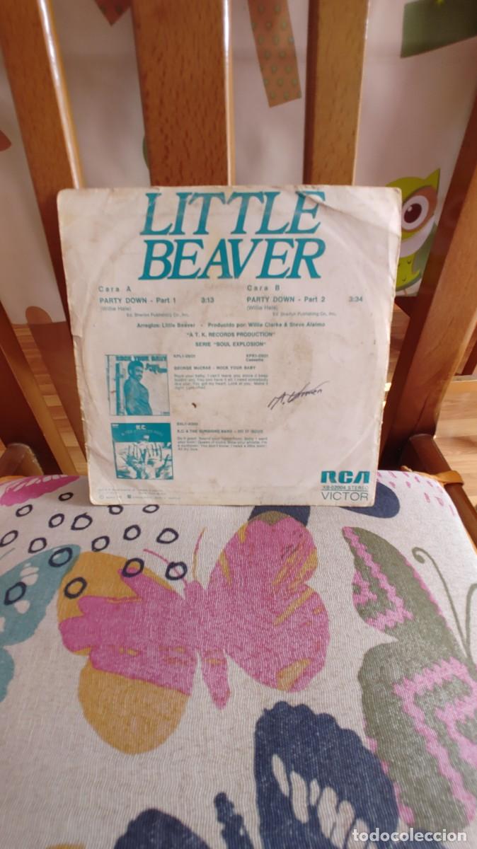 Discos de vinilo: LITTLE BEAVER-SINGLE PARTY DOWN - Foto 2