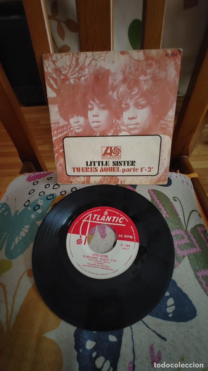 Discos de vinilo: LITTLE SISTER-SINGLE TU ERES AQUEL - Foto 1