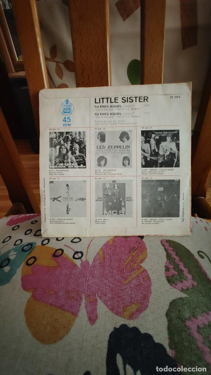 Discos de vinilo: LITTLE SISTER-SINGLE TU ERES AQUEL - Foto 2