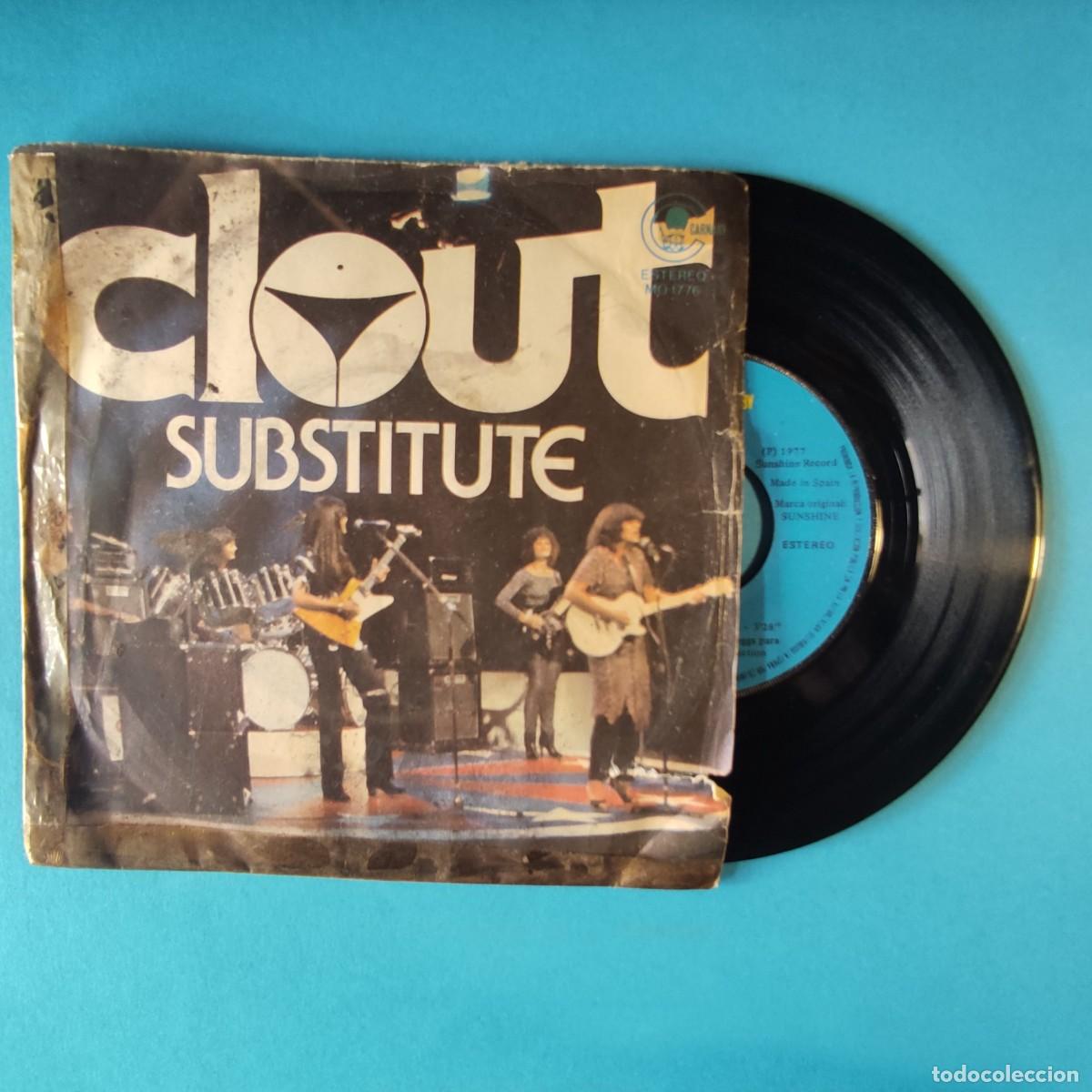 Discos de vinilo: CLOUT . Substitute/When Will you be mine ** SINGLE ** JUANI - Foto 1