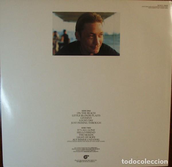 Discos de vinilo: vinilo Chris Rea &lrm;&ndash; On The Beach UK 1986 - Foto 2
