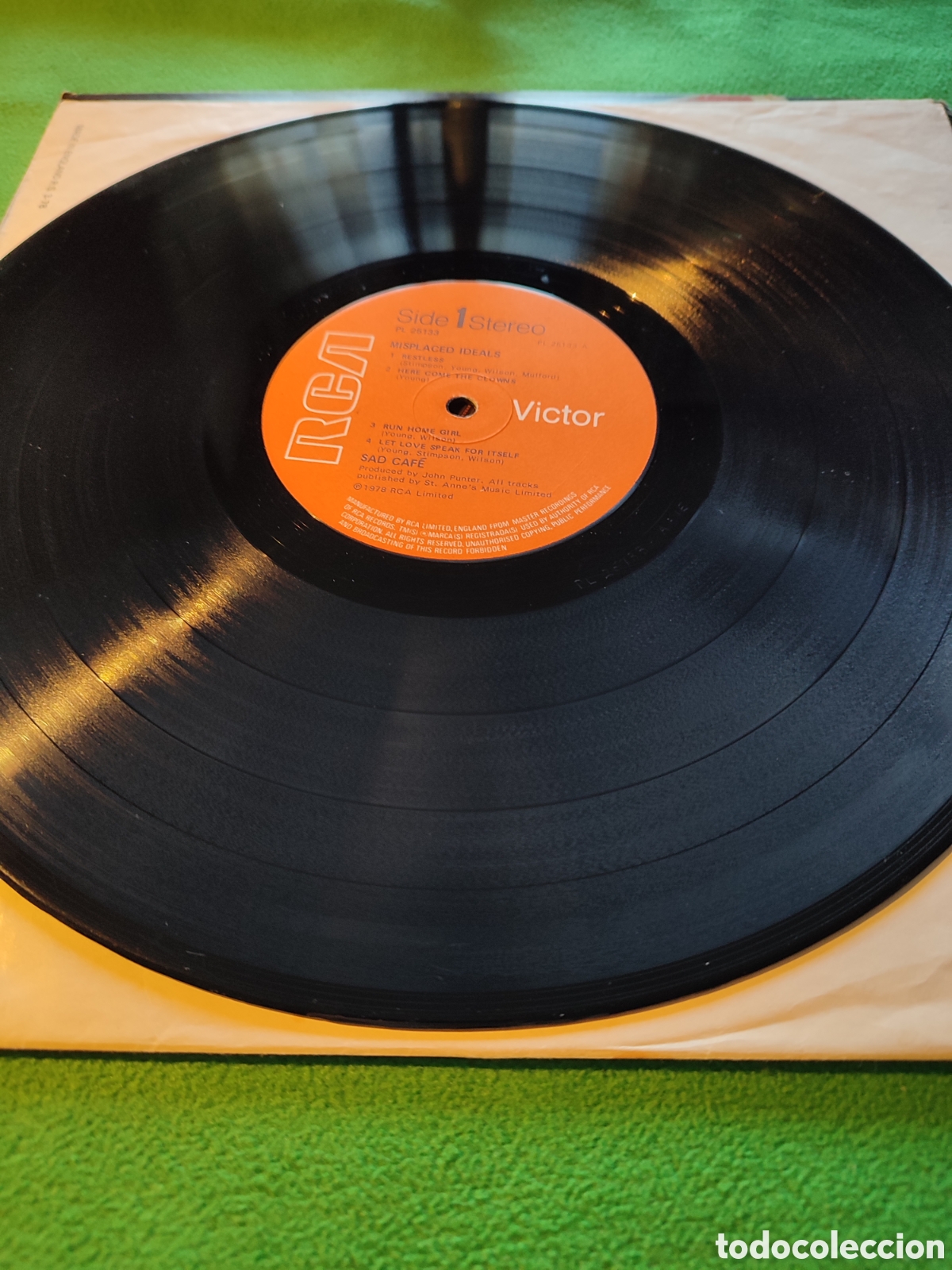 Discos de vinilo: Sad Caf&eacute; - Misplaced ideals - Foto 3