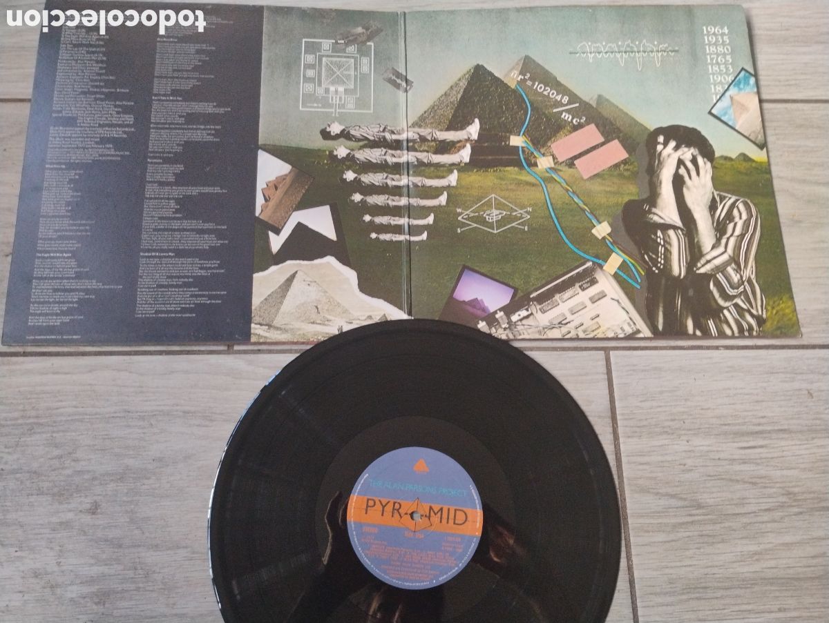 Discos de vinilo: ALAN PARSONS PROJECT-PYRAMID- LP- ARIOLA/SPAIN- IB - Foto 2