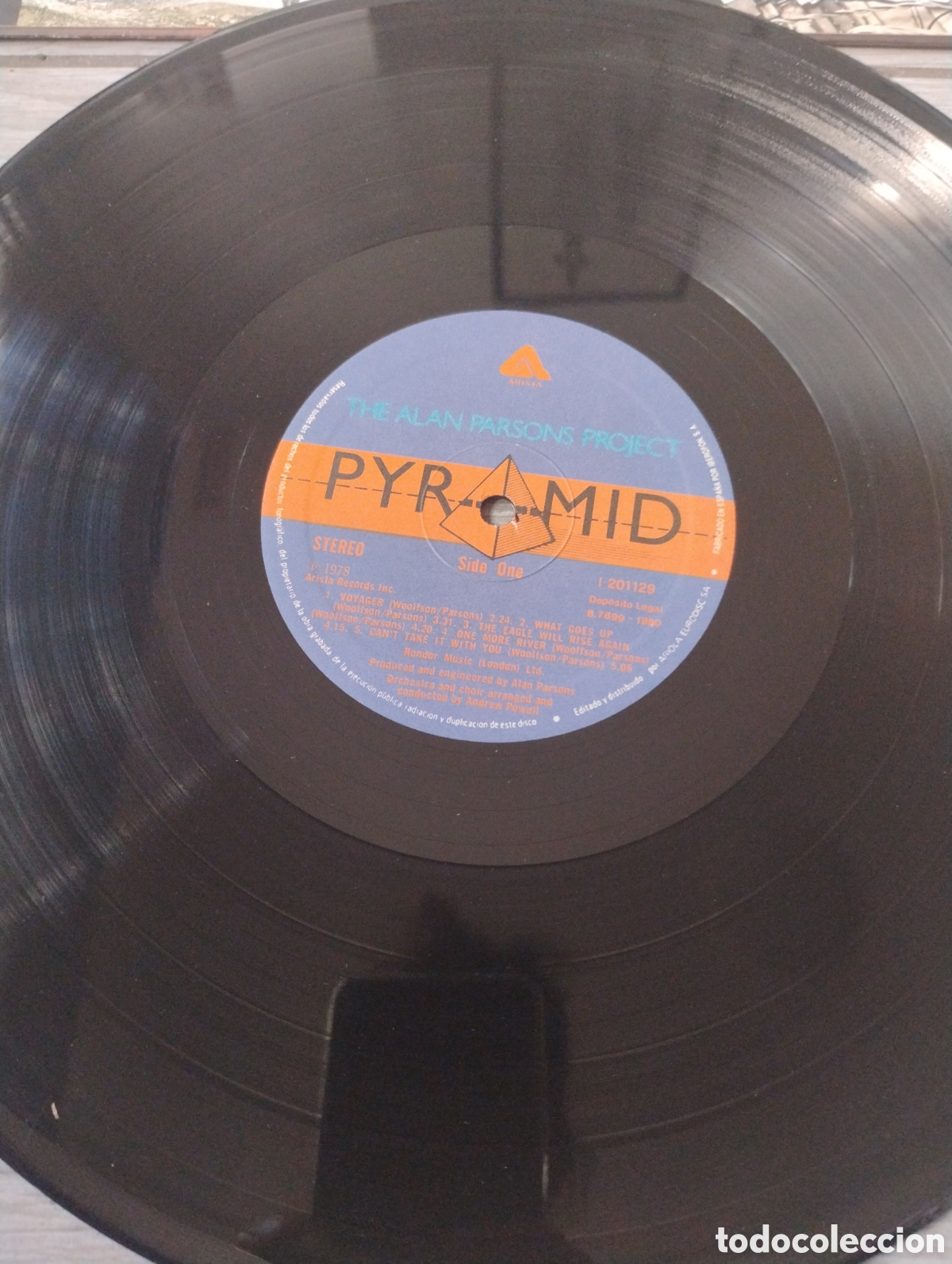 Discos de vinilo: ALAN PARSONS PROJECT-PYRAMID- LP- ARIOLA/SPAIN- IB - Foto 3