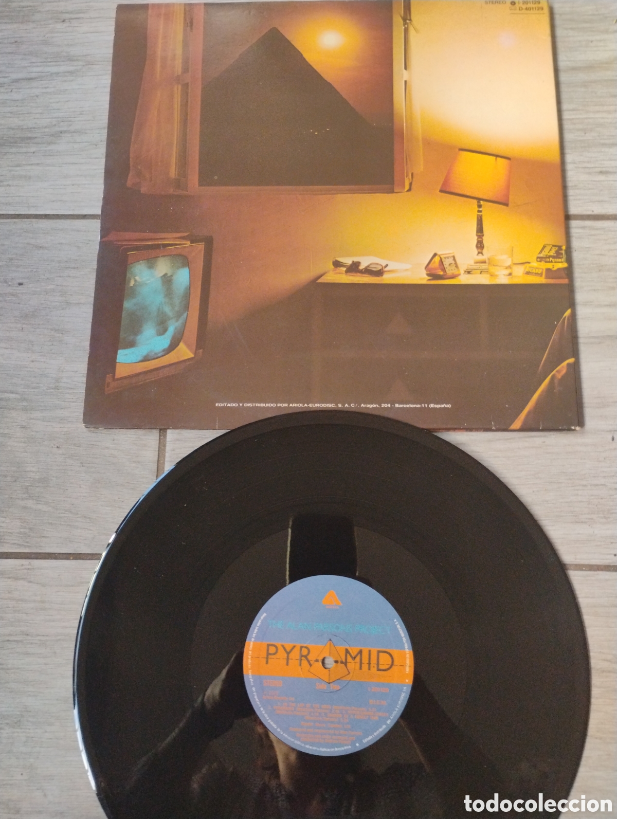 Discos de vinilo: ALAN PARSONS PROJECT-PYRAMID- LP- ARIOLA/SPAIN- IB - Foto 4