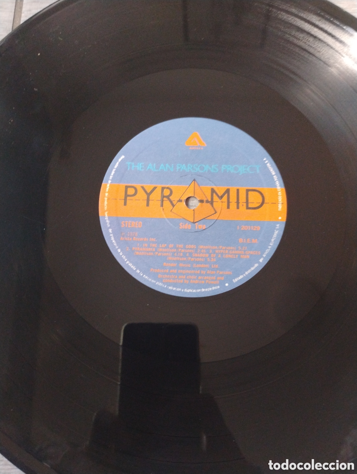 Discos de vinilo: ALAN PARSONS PROJECT-PYRAMID- LP- ARIOLA/SPAIN- IB - Foto 5