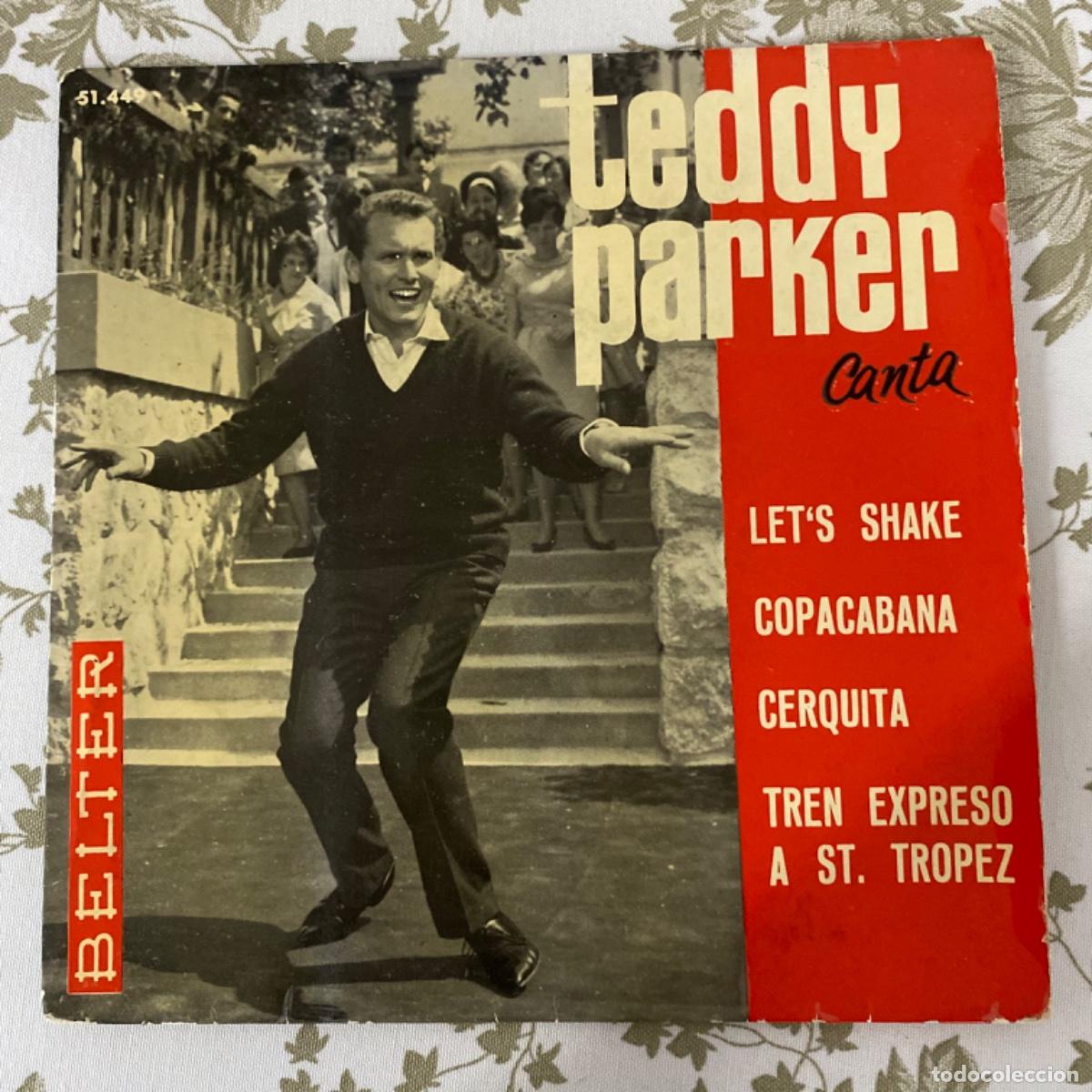Discos de vinilo: TEDDY PARKER LET&rsquo;S SHAKE + 3 - Foto 1