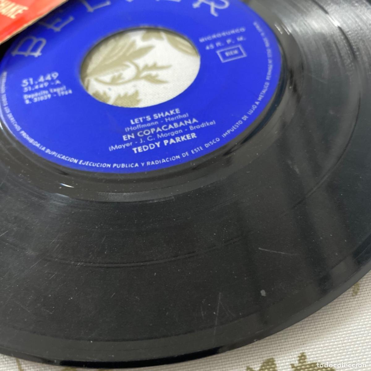 Discos de vinilo: TEDDY PARKER LET&rsquo;S SHAKE + 3 - Foto 3