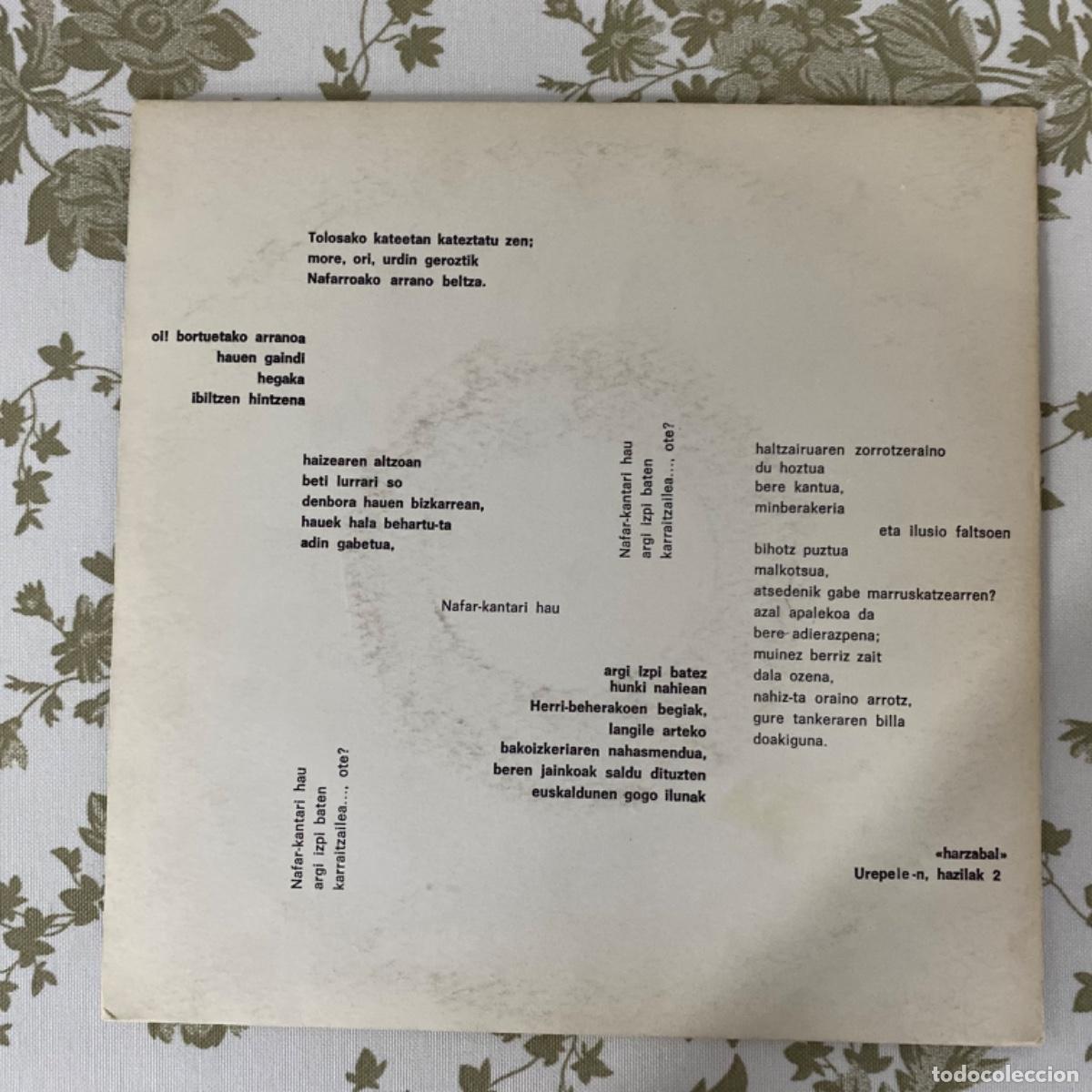 Discos de vinilo: IRIGARAI EP EZ DOK AMAIRU - Foto 2