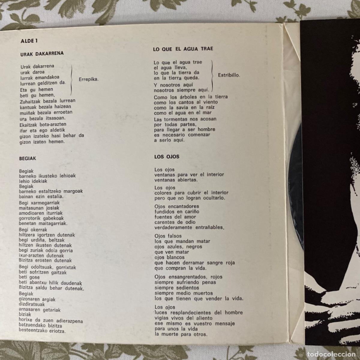 Discos de vinilo: IRIGARAI EP EZ DOK AMAIRU - Foto 3