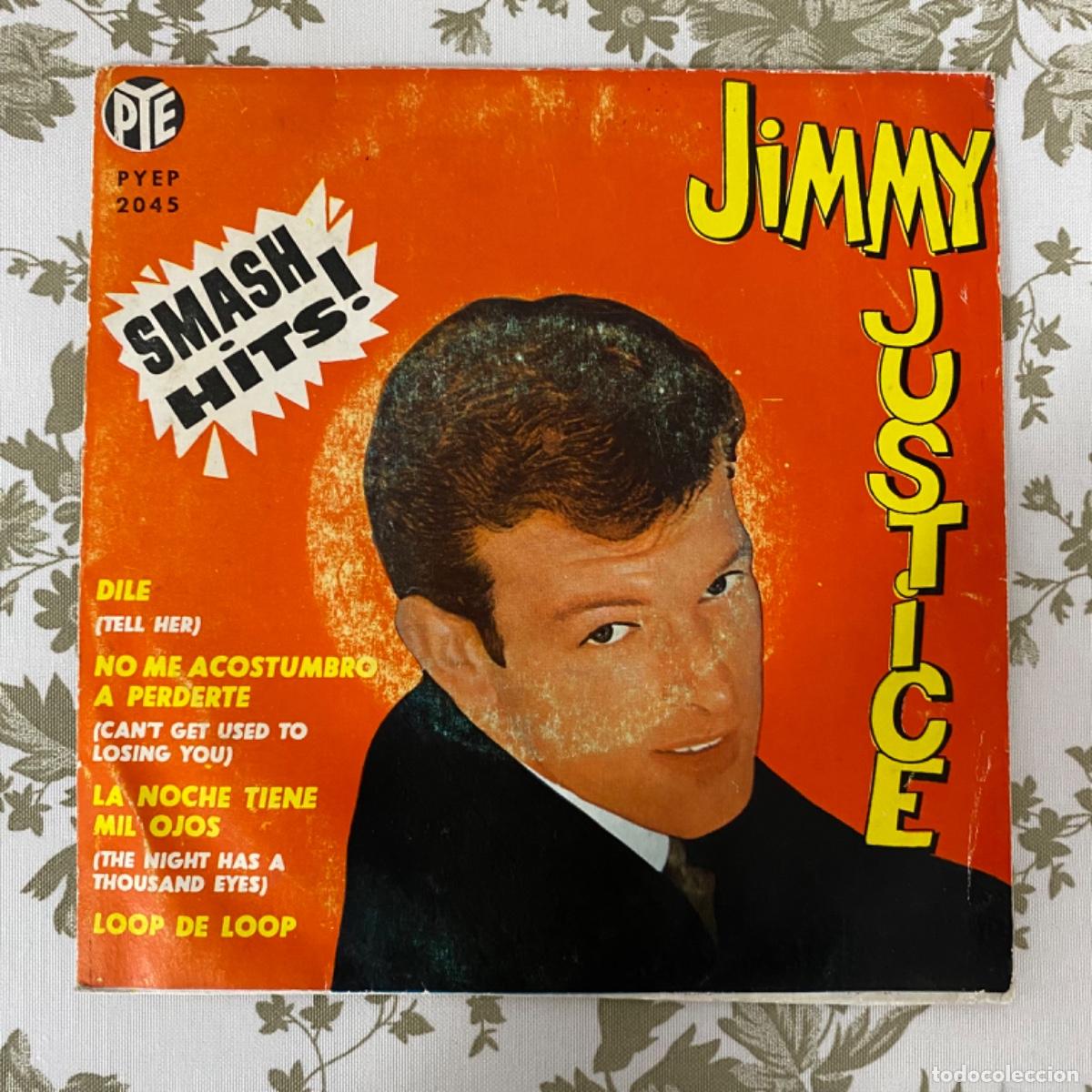 Discos de vinilo: JIMMY JUSTICE SMASH HITS - Foto 1