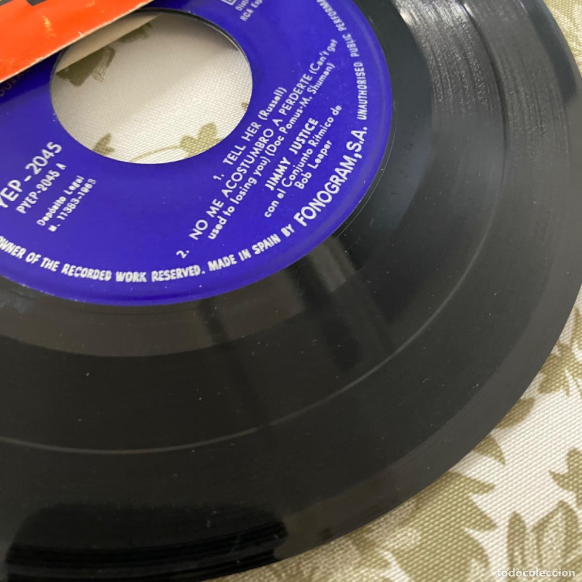 Discos de vinilo: JIMMY JUSTICE SMASH HITS - Foto 3
