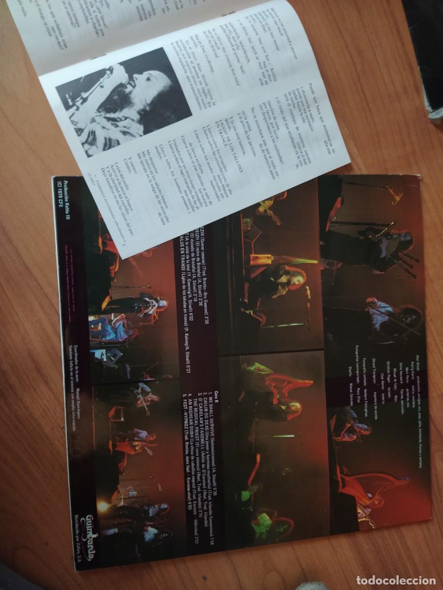 Discos de vinilo: ALAN STIVELL. TRO AR BED (EN DIRECTO). LP - Foto 2