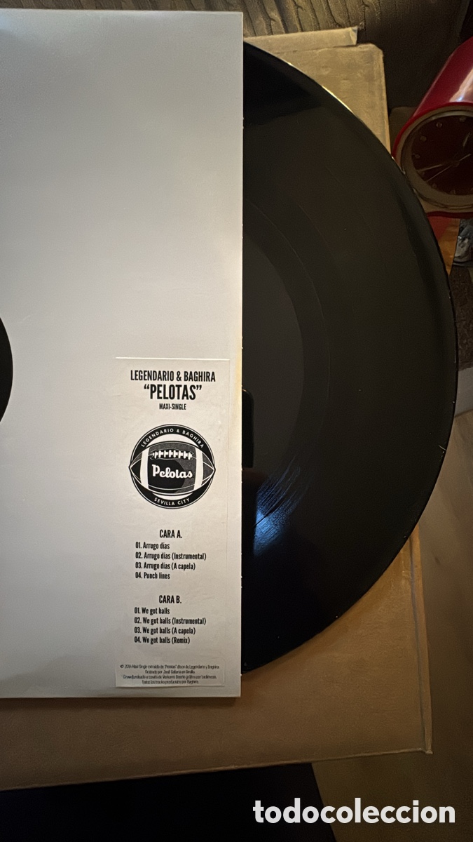 Discos de vinilo: Legendario RAP Pelotas - Foto 1