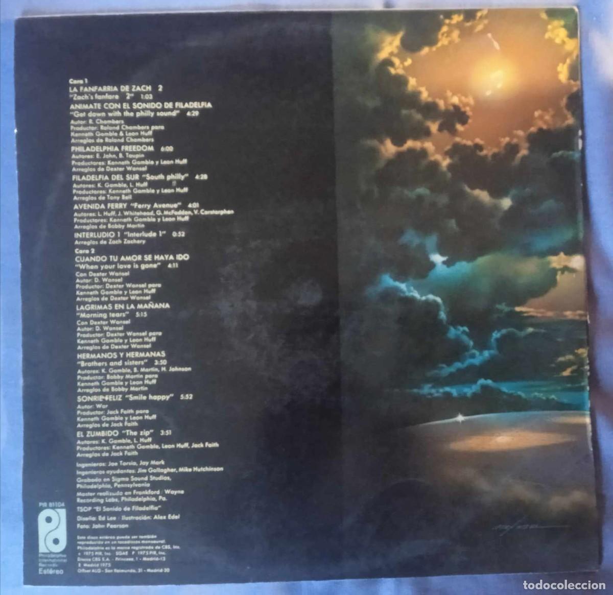 Discos de vinilo: MFSB - PHILADELPHIA FREEDOM - 1975 - Foto 2