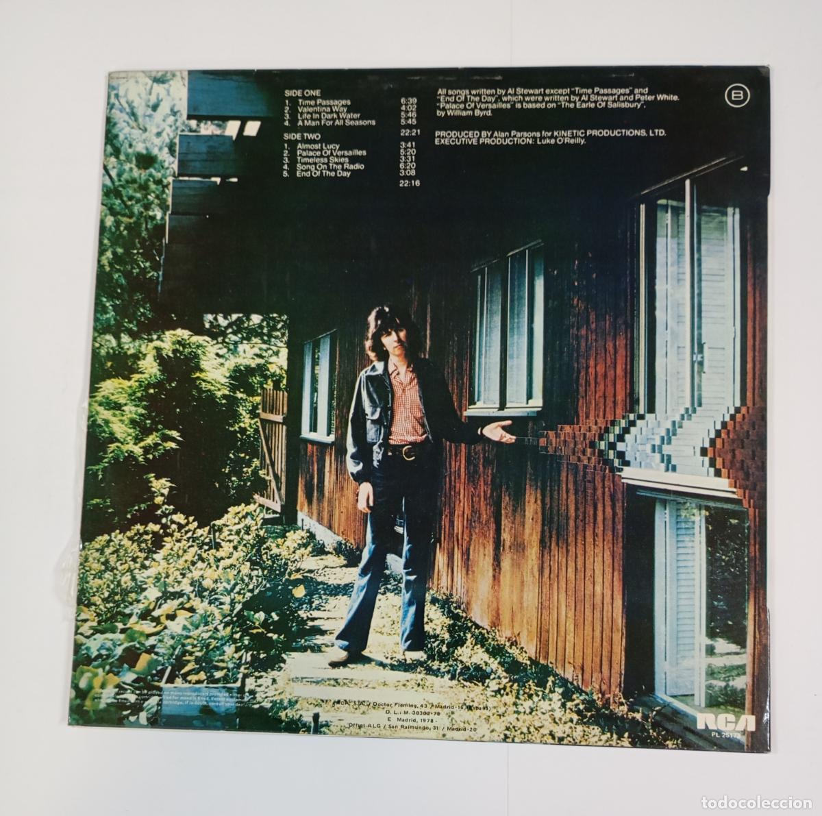 Discos de vinilo: AL STEWART. TIME PASSAGES. LP. TDKLP18 - Foto 2
