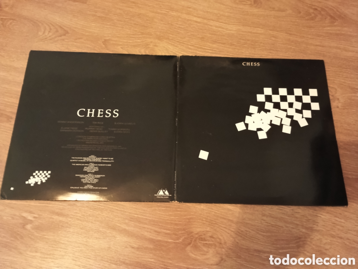 Discos de vinilo: Disco CHESS - ANDERSSON - RICE - ULVAES - Foto 3