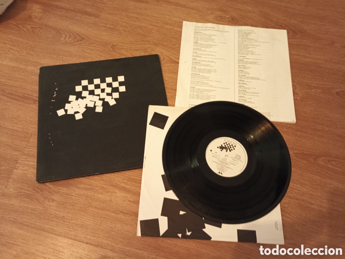 Discos de vinilo: Disco CHESS - ANDERSSON - RICE - ULVAES - Foto 1