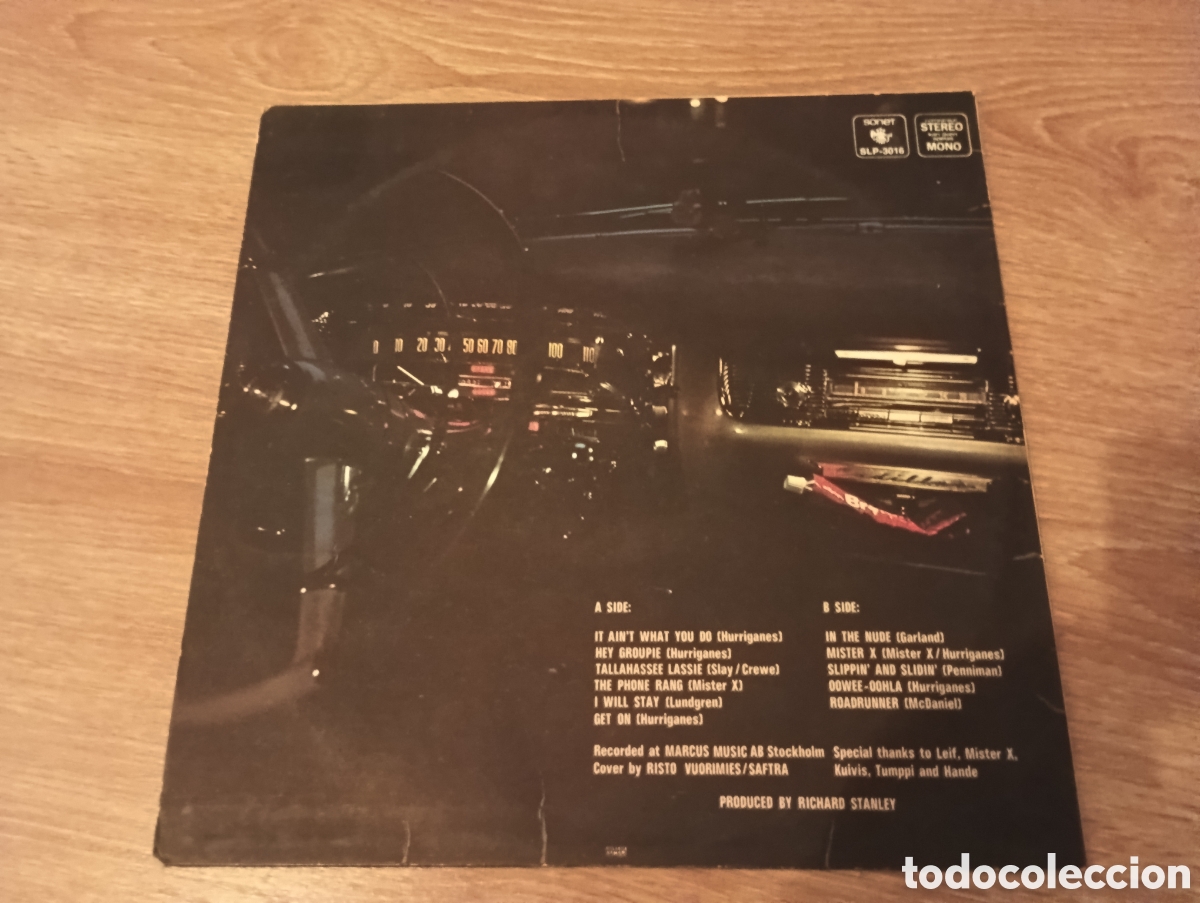 Discos de vinilo: Disco HURRIGANES - ROADRUNNER - GATEFOLD - LP - Foto 3