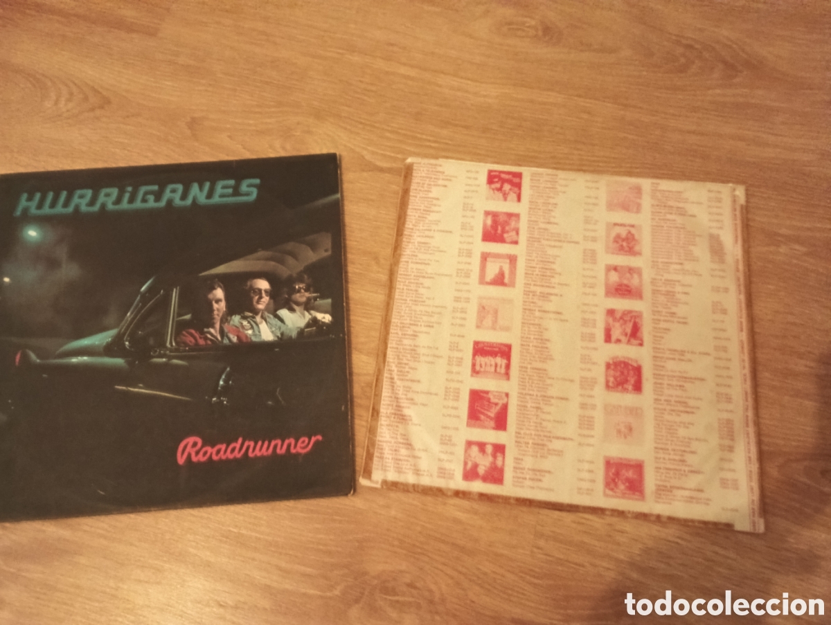 Discos de vinilo: Disco HURRIGANES - ROADRUNNER - GATEFOLD - LP - Foto 5