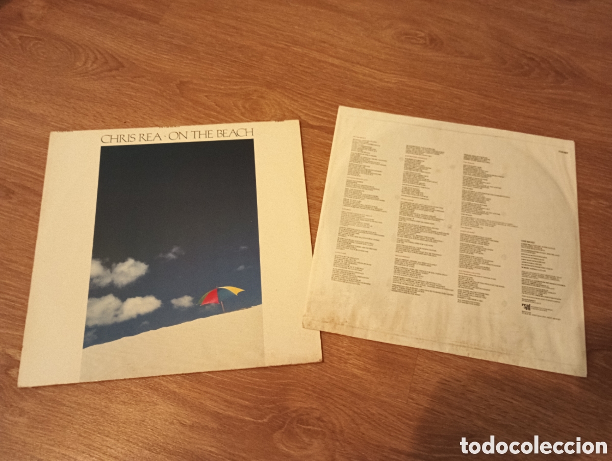 Discos de vinilo: Disco Chris Rea &ndash; On The Beach LP - Foto 5