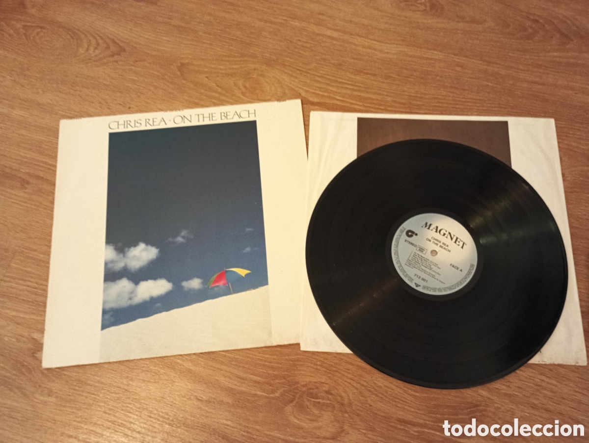Discos de vinilo: Disco Chris Rea &ndash; On The Beach LP - Foto 1