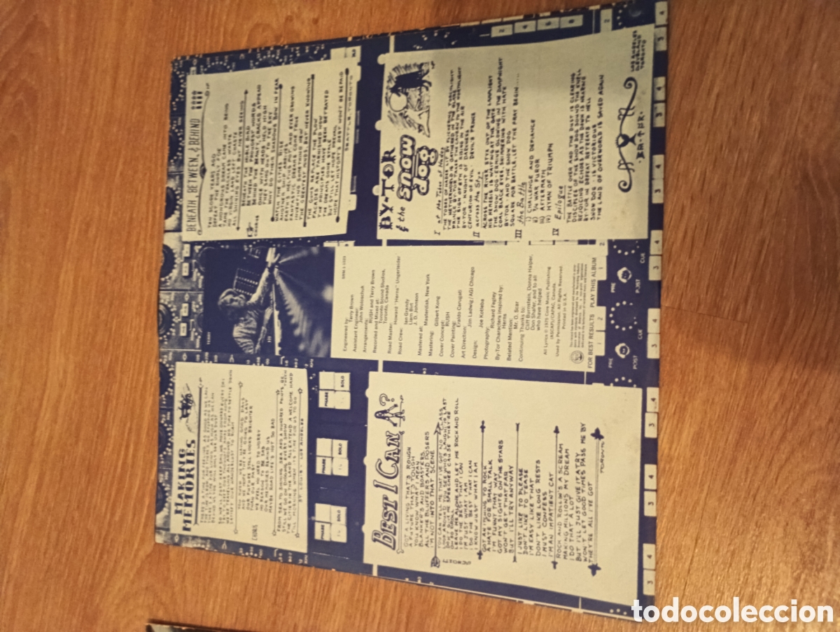 Discos de vinilo: disco de vinilo rush fly by night con loop campanas - Foto 4