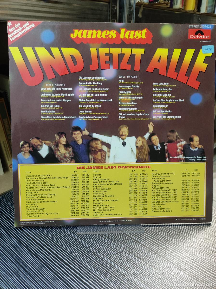 Discos de vinilo: James Last &ndash; Und Jetzt Alle - Foto 2