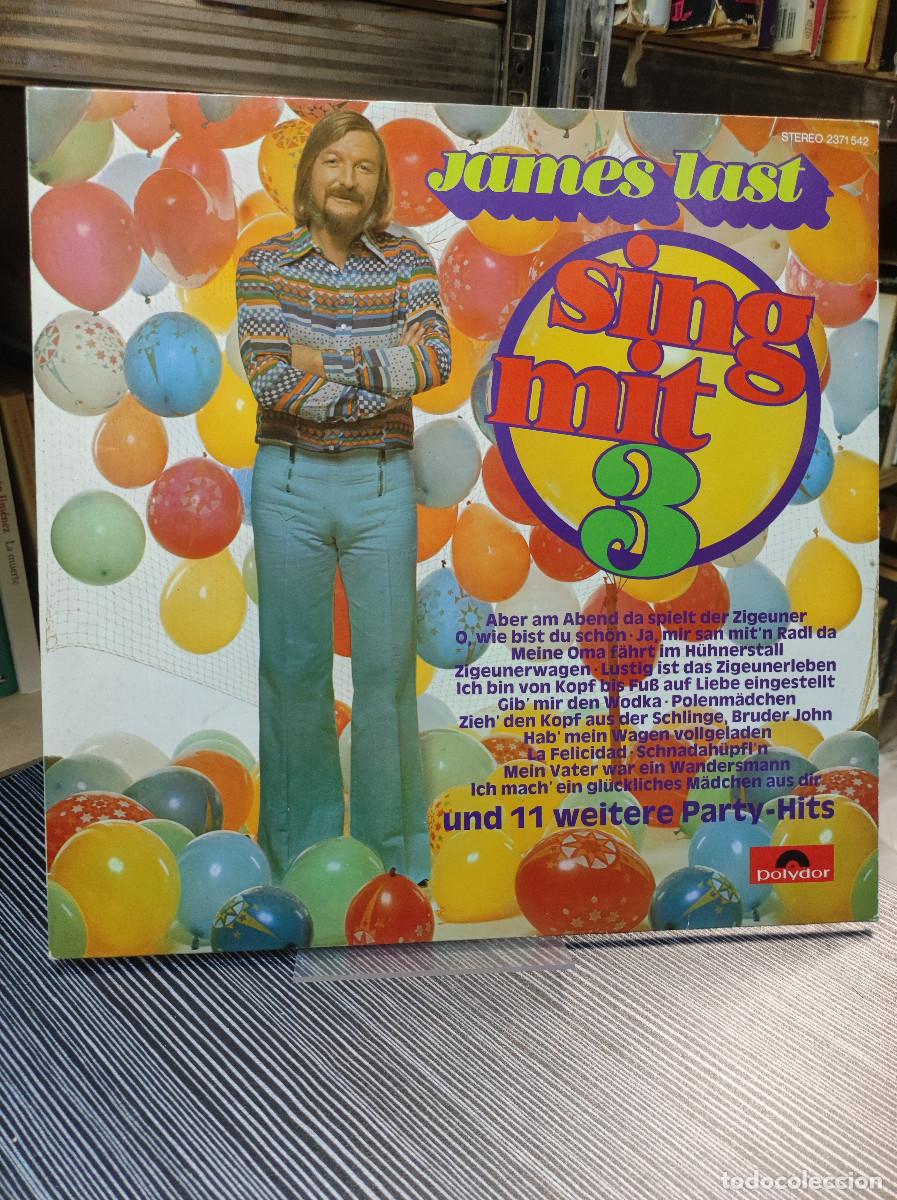 Discos de vinilo: James Last &ndash; Sing Mit 3 - Foto 1