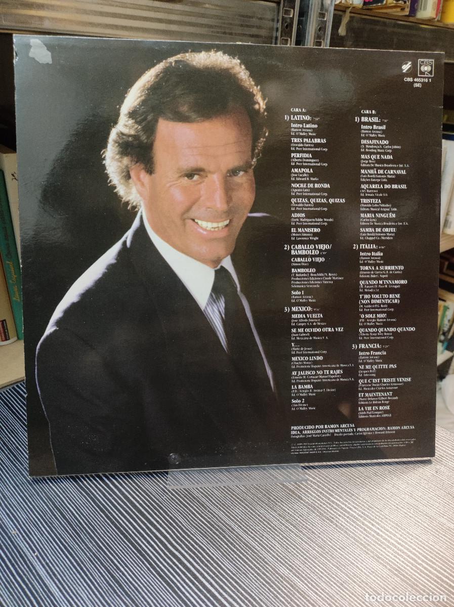 Discos de vinilo: Julio Iglesias &ndash; Raices - Foto 2
