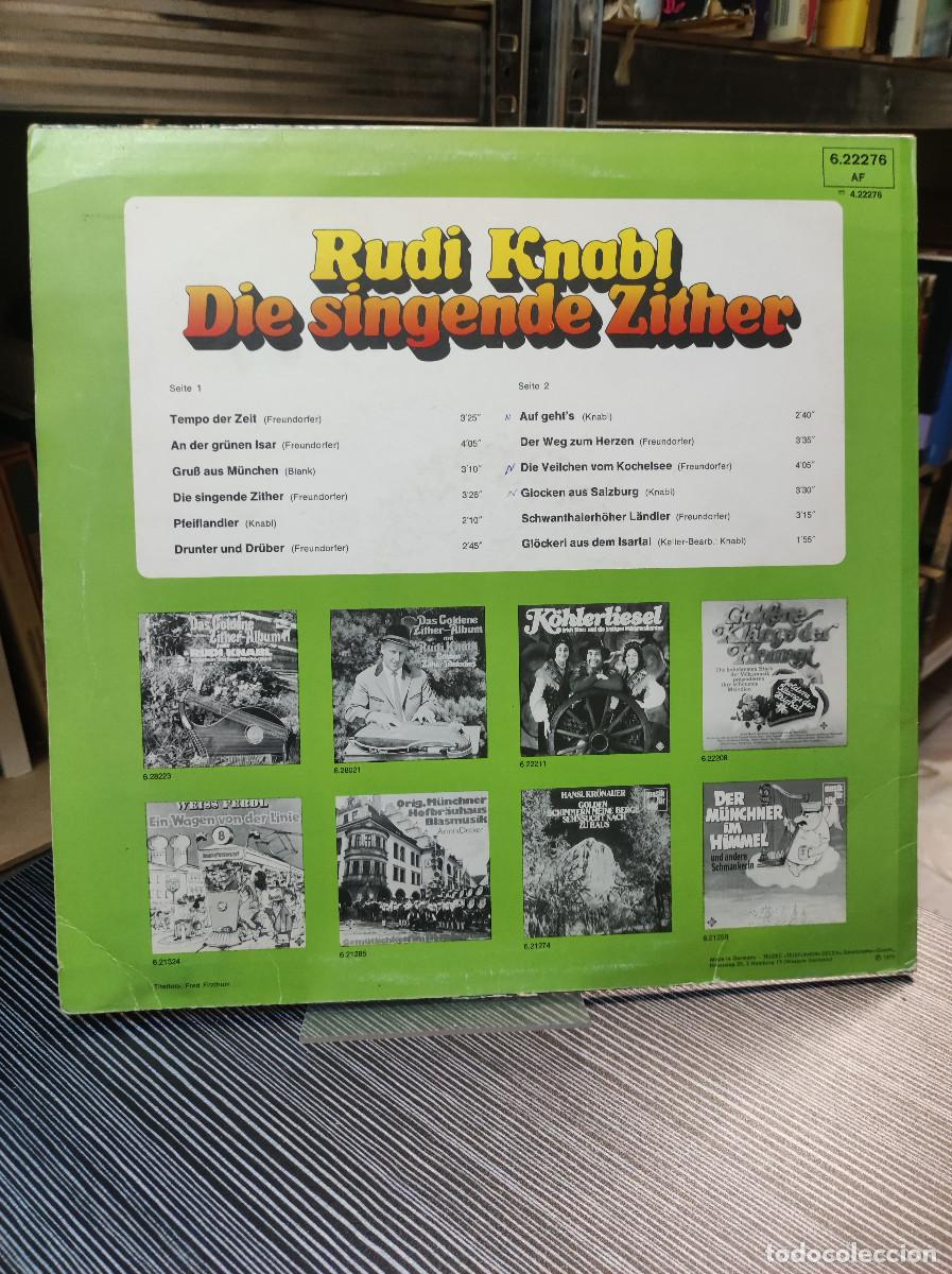 Discos de vinilo: Rudi Knabl &ndash; Die Singende Zither - Foto 2