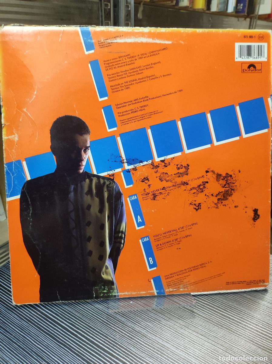 Discos de vinilo: Benjamin &ndash; Youll Never Fall - Foto 2