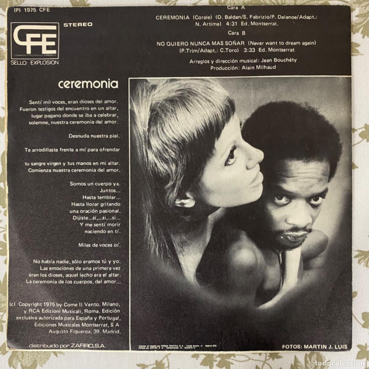 Discos de vinilo: PHIL TRIM CEREMONIA&hellip;&hellip;&hellip;. - Foto 2