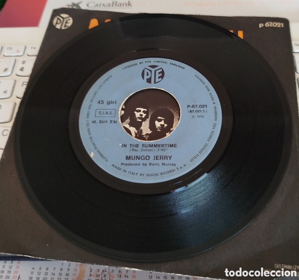 Discos de vinilo: Mungo Jerry - In The Summertime - Foto 2