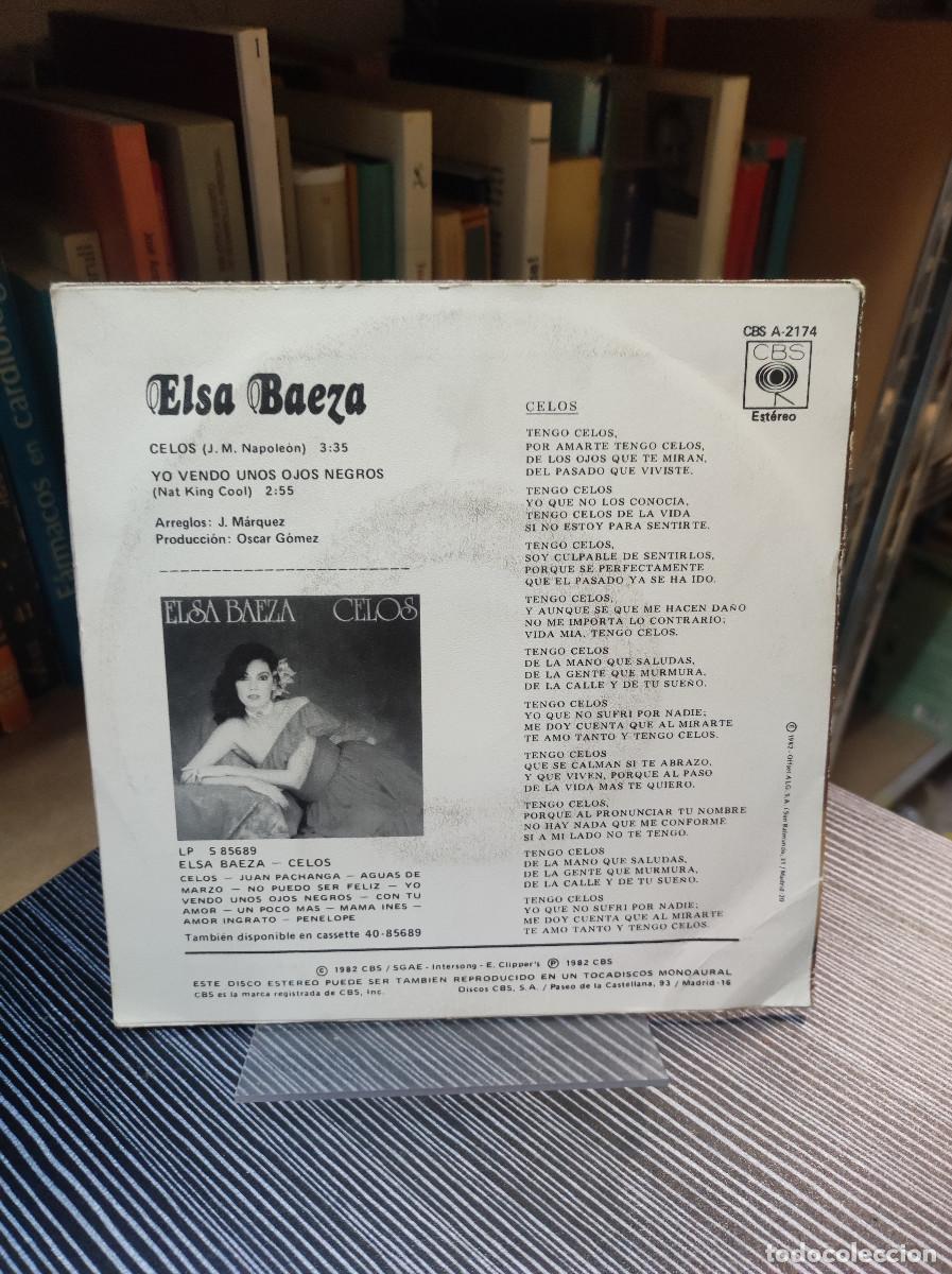 Discos de vinilo: Elsa Baeza &ndash; Celos .- - Foto 2