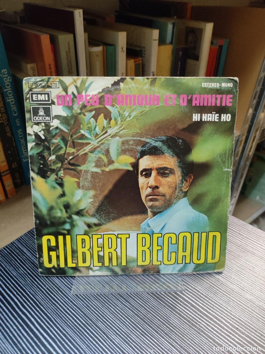 Discos de vinilo: Gilbert B&eacute;caud &ndash; Un Peu DAmour Et DAmiti&eacute; - Foto 1