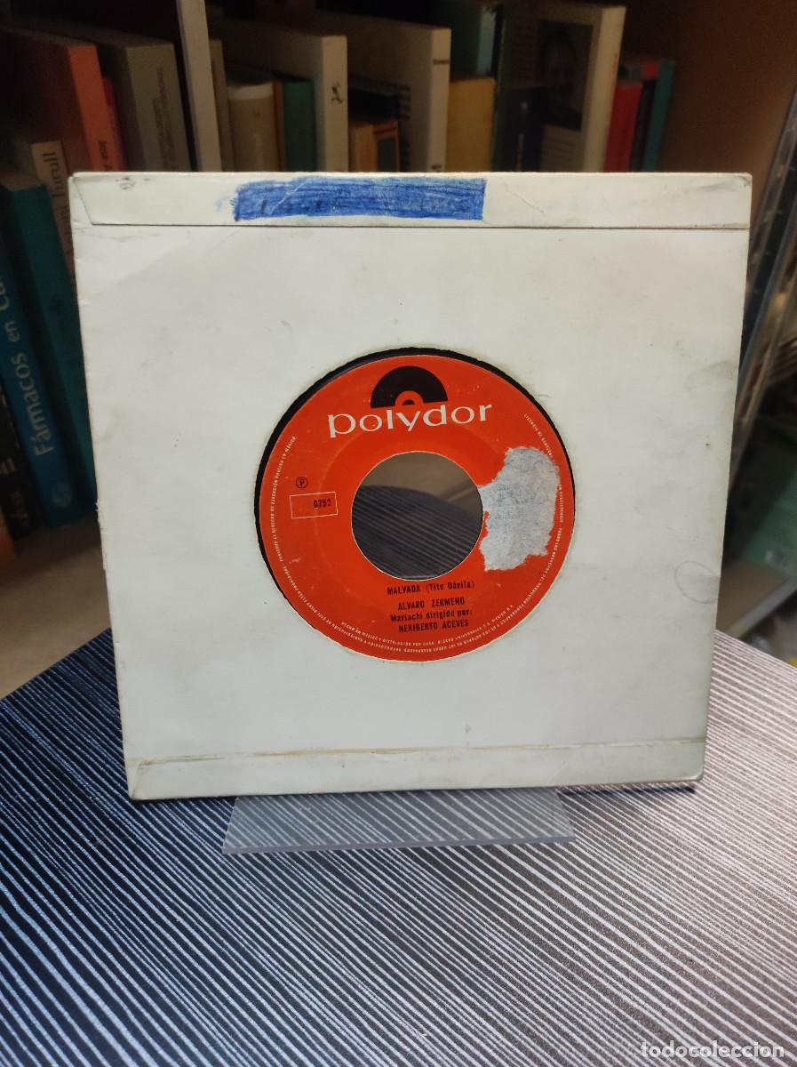 Discos de vinilo: Alvaro Zerme&ntilde;o &ndash; Malvada / Te Deseo Amor - Foto 2