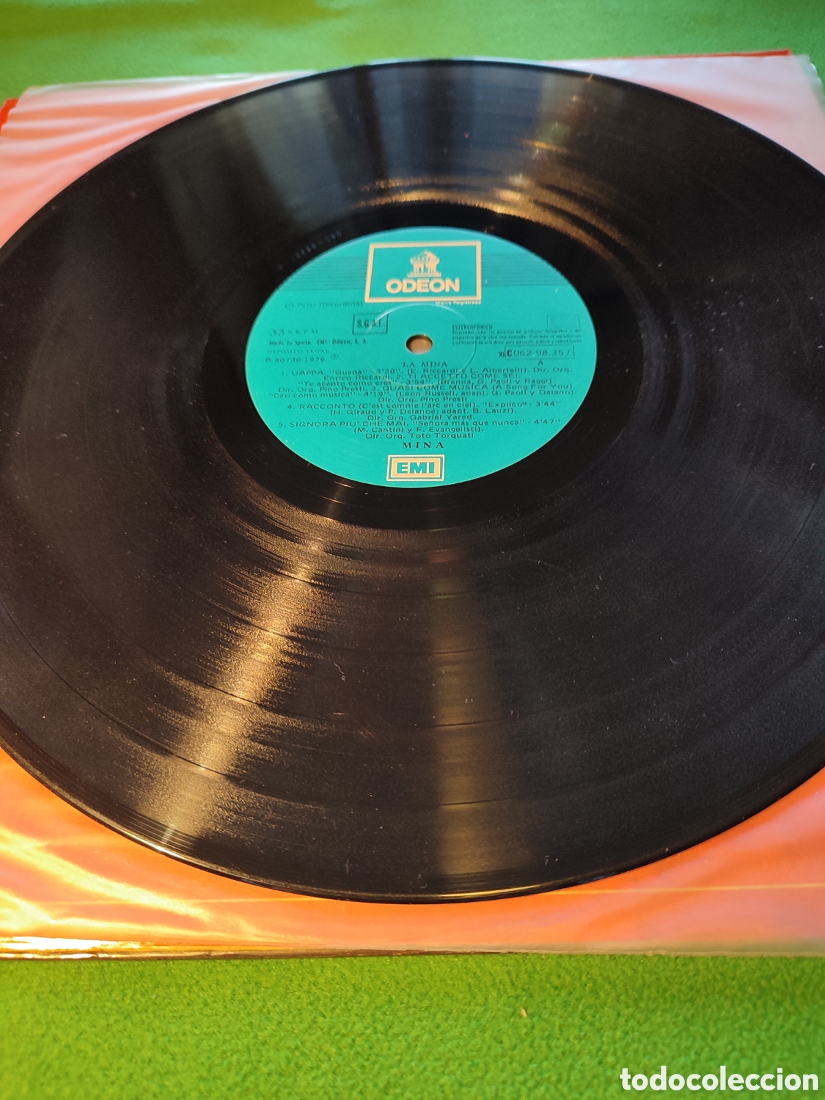 Discos de vinilo: Mina - La Mina edici&oacute;n espa&ntilde;ola del 1976 - Foto 3